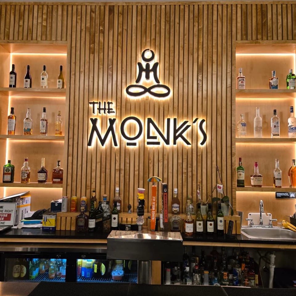 The Monks storefront in Aubrey